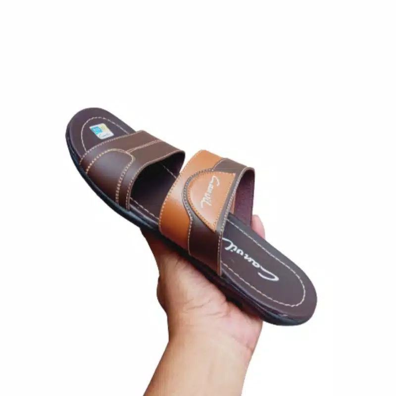 SANDAL CARVIL KULIT SELOP PRIA WANITA TERMURAH
