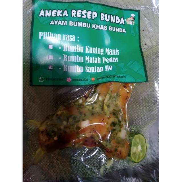 

Ayam Bumbu Resep Bunda "Bumbu Sambal Ijo