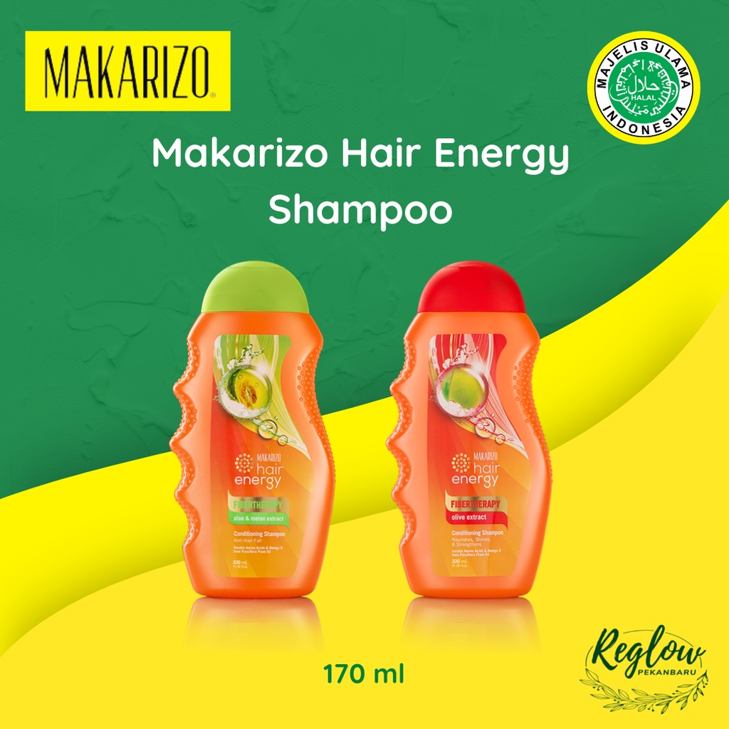 Jual Makarizo Hair Energy Fibertherapy Conditioning Shampoo Aloe And Melon 170 Ml Shampo 