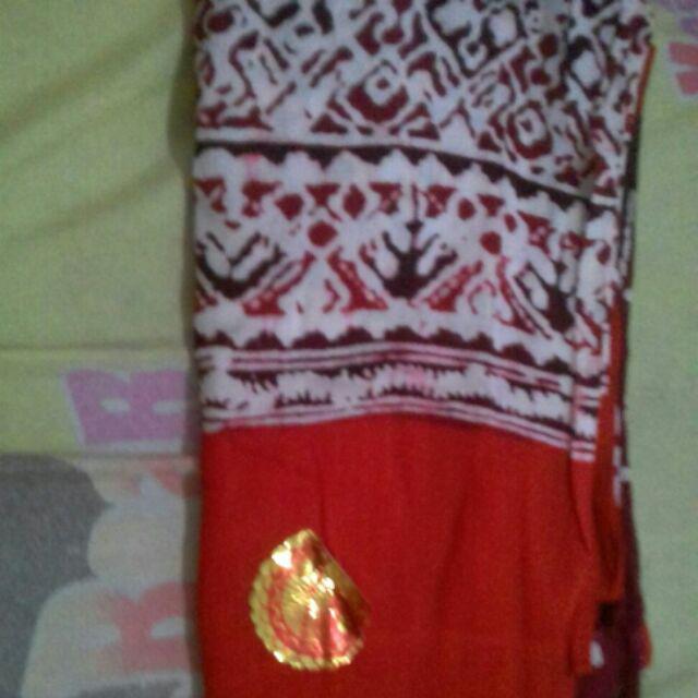 Sampur Batik 2,1 Meter Lebar 35 Cm / Sampur Gendolo Giri / Ukuran Anak Tk Dan Sd