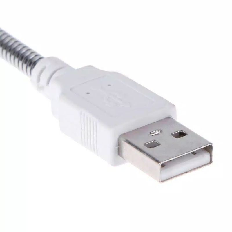 Kabel flexible extension/sambungan usb male-female bahan metal