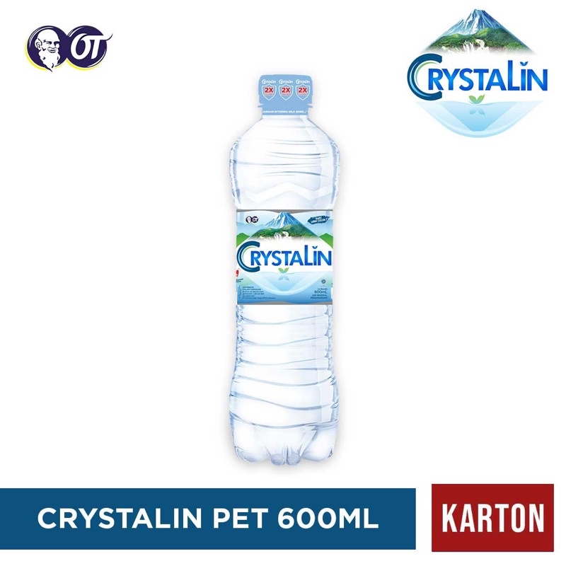 

Crystalline botol 600 ml 1 dus