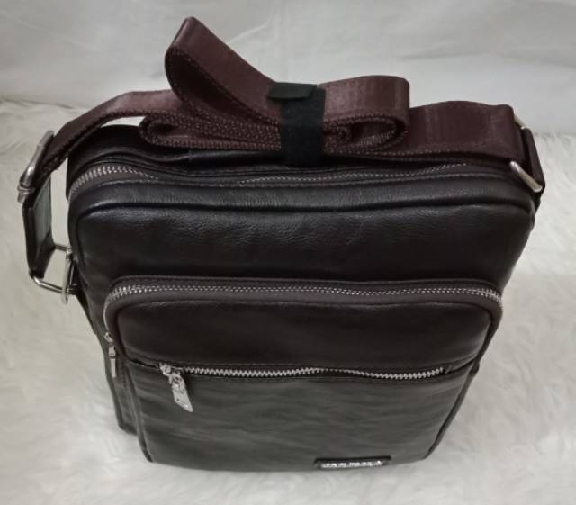 Tas selempang premium kulit pria fashion