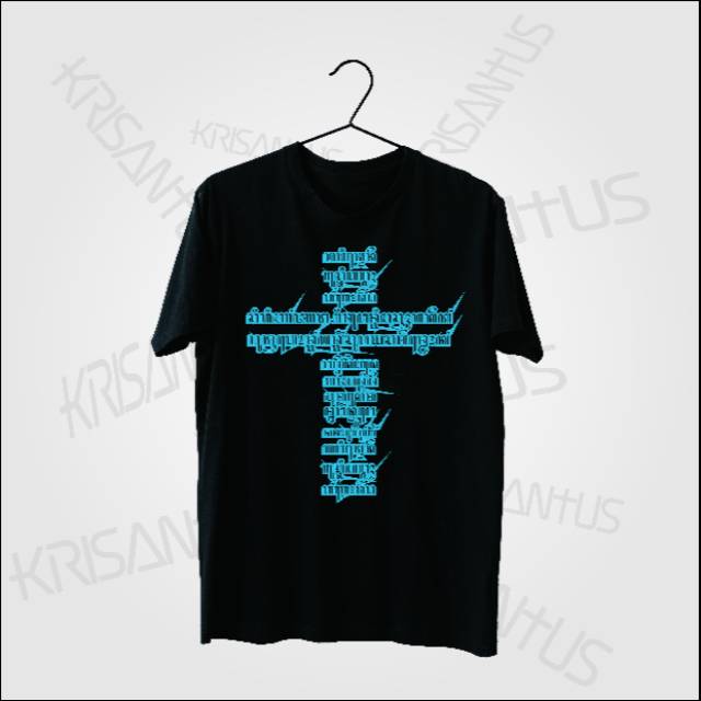 Kaos Salib Aksara Jawa
