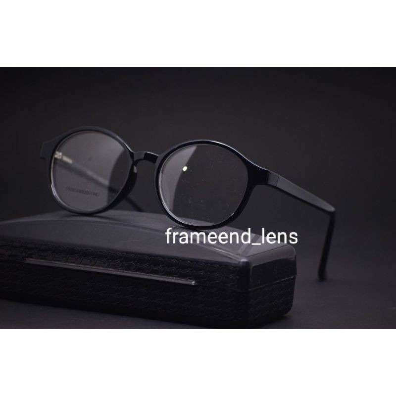 KACAMATA MINUS KHUSUS RABUN JARAK JAUH OVAL BULAT LENSA ANTIRADIASI GAGANG LENTUR UNISSEX Priaawanit