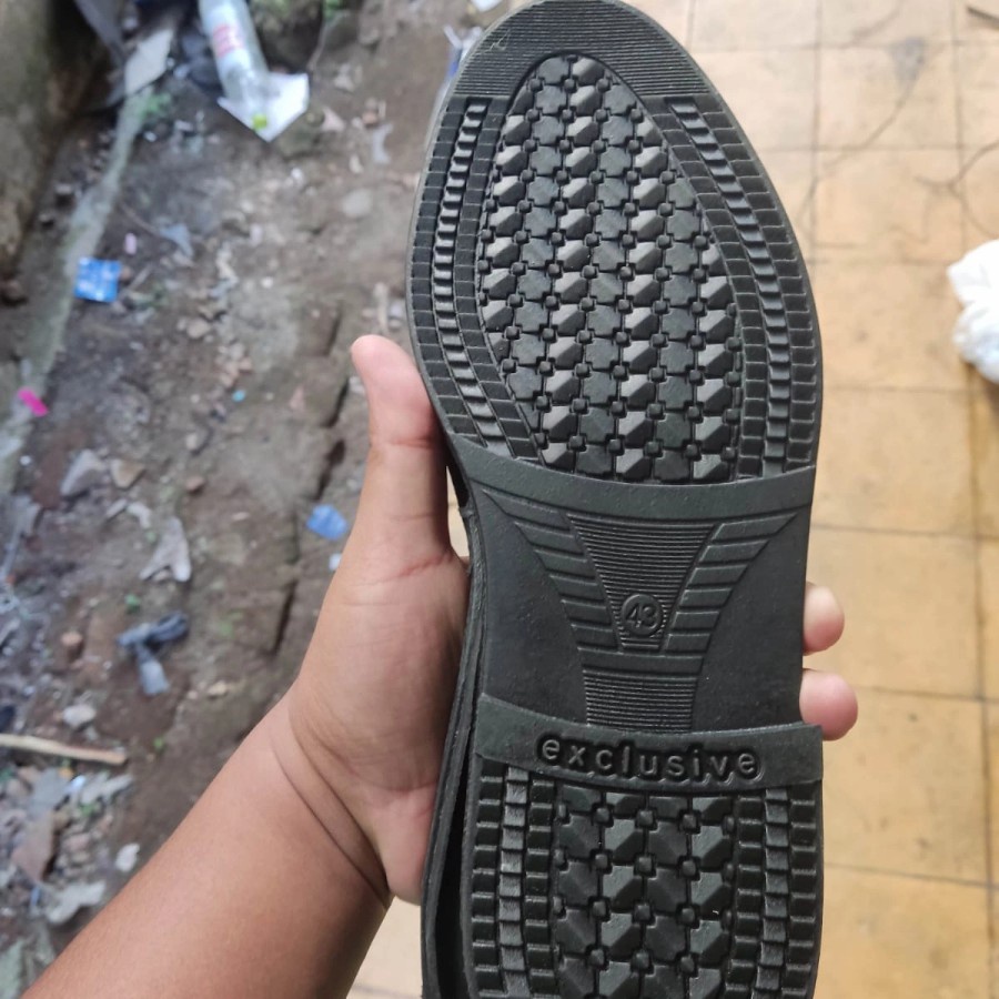 sol sepatu pdh TNI Polri outsole sepatu satpam