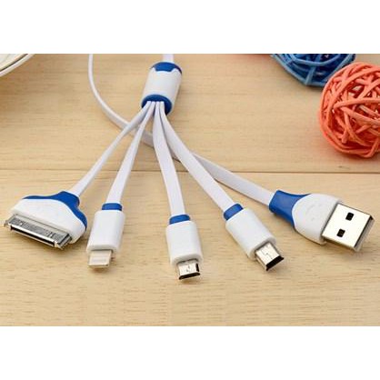 KABEL USB 4 IN 1 Mini Usb / 30pin / 8pin / Micro