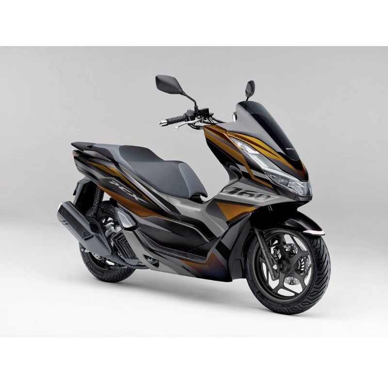 STICKER DECAL HONDA PCX 160 BIG GOLD METALIC