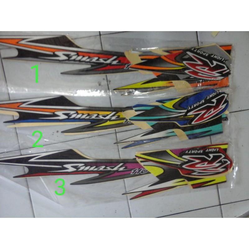 Sticker Striping Smash 2004