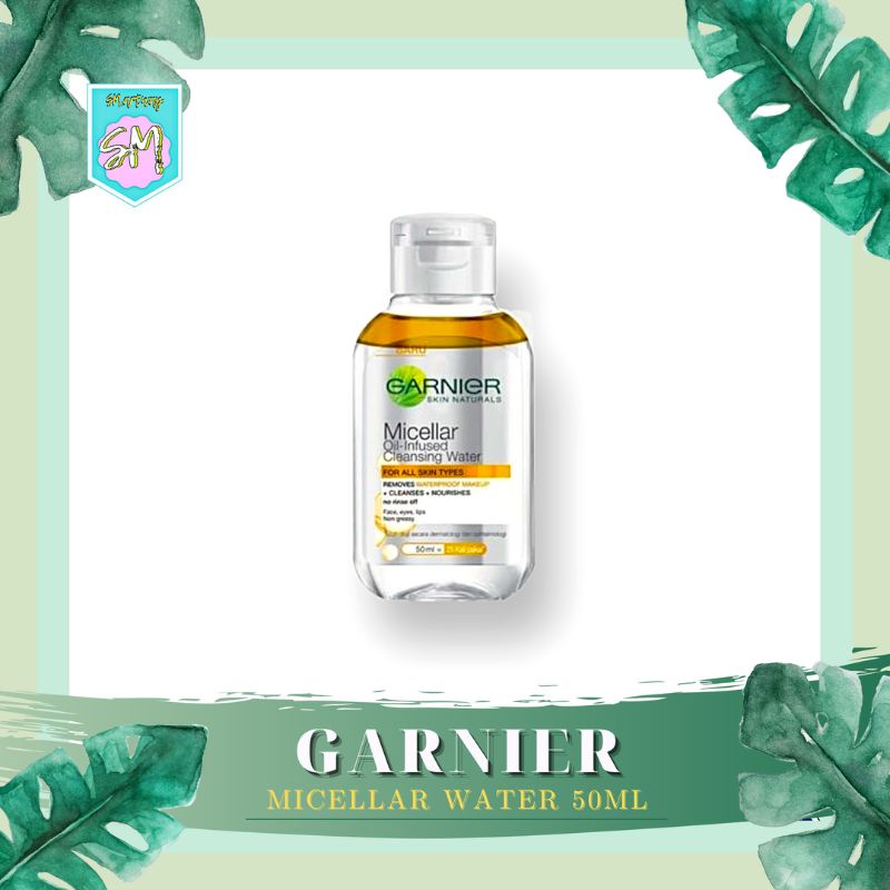 GARNIER Micellar Water Pink &amp; Oil Infused Biphase 125ML 50ML