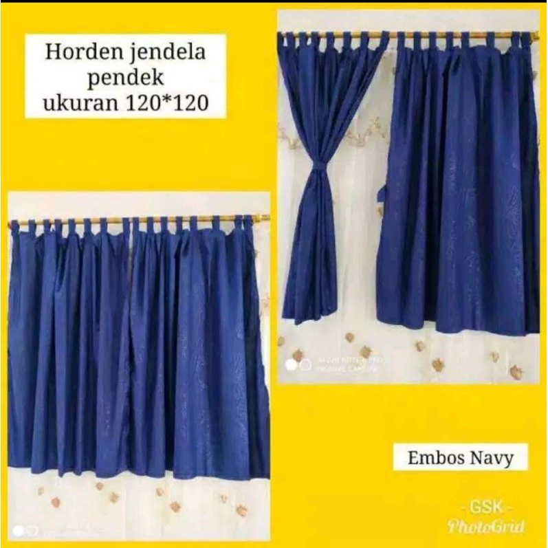 GORDEN JENDELA KAMAR POLOS