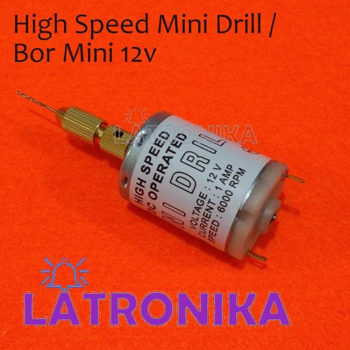 Bor Mini Drill Bor Kecil Hand Drill 12V Bor Listrik 12 V Motor Bor PCB latr0n Segera Beli