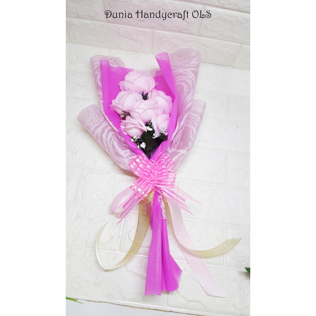 Buket Bunga Wedding Pernikahan Rangkai Bunga Flower Bouquet Romantis