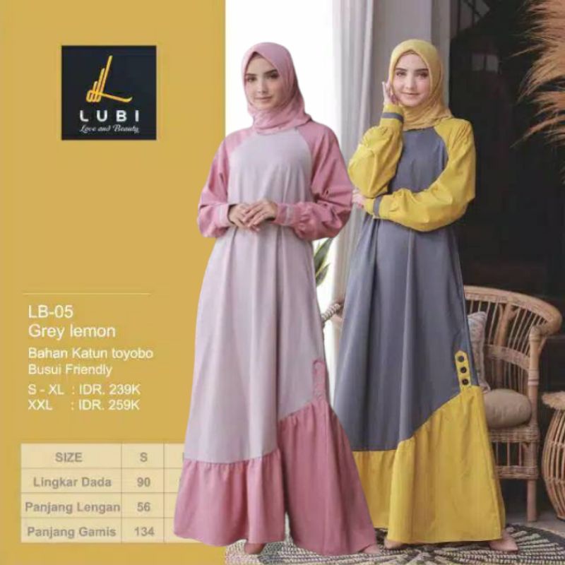 GAMIS LUBI LB 05 || SYARI STYLES