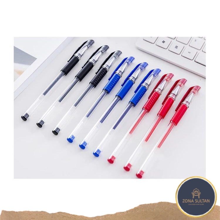

ZONASULTAN import.acc Pulpen Gel Alat Tulis Kantor Sekolah Pena Gel Mimi 0.5mm International Standar