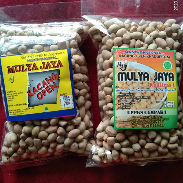 

KACANG OVEN KHAS JEPARA" MULYA JAYA" ( 500GRAM)