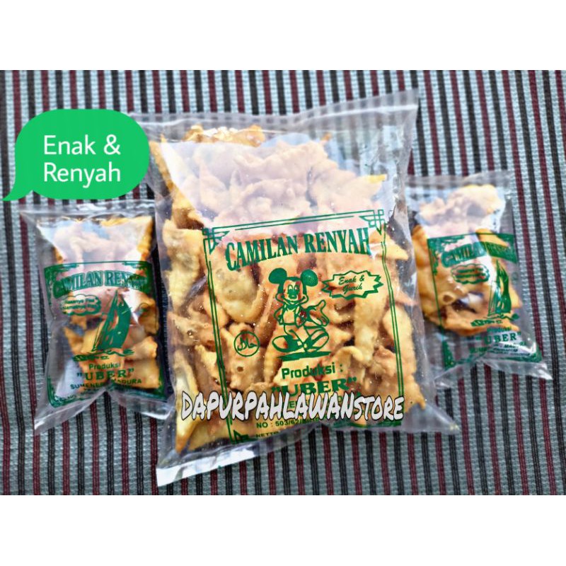 

Cemilan Renyah UBER |Senack Murah & Enak Asli Sumenep Madura