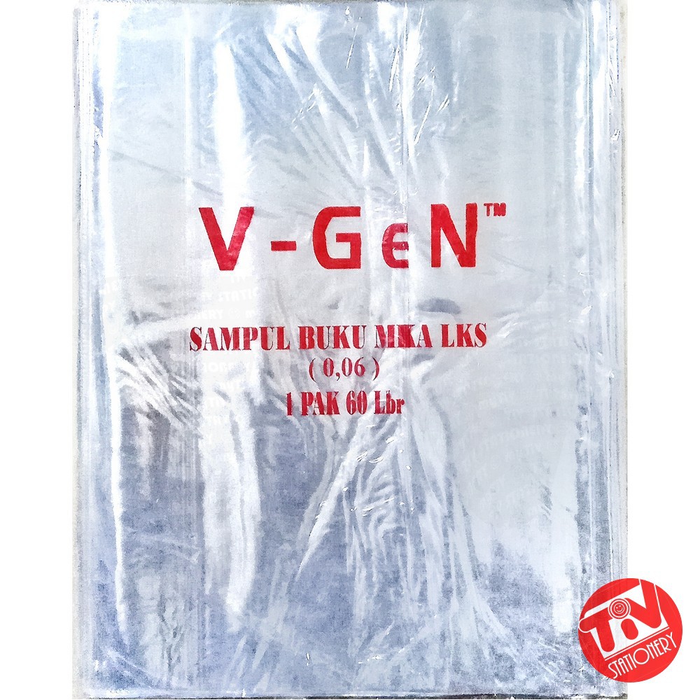 

Sampul Plastik Buku Folio Mika Bening (1 pack = 5 lusin)