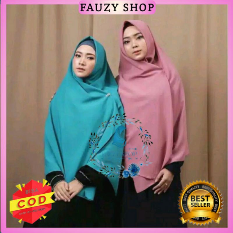Jilbab Segi Empat Diamond Crepe Syar'i uk 140×140 cm Hijab Segi Empat Diamond Crepe Jumbo  Kerudung 