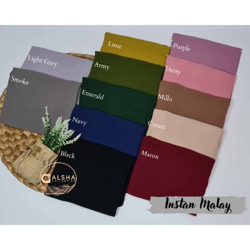 Jilbab Simple Segiempat Instan Inner S4 Ori Alsha-2