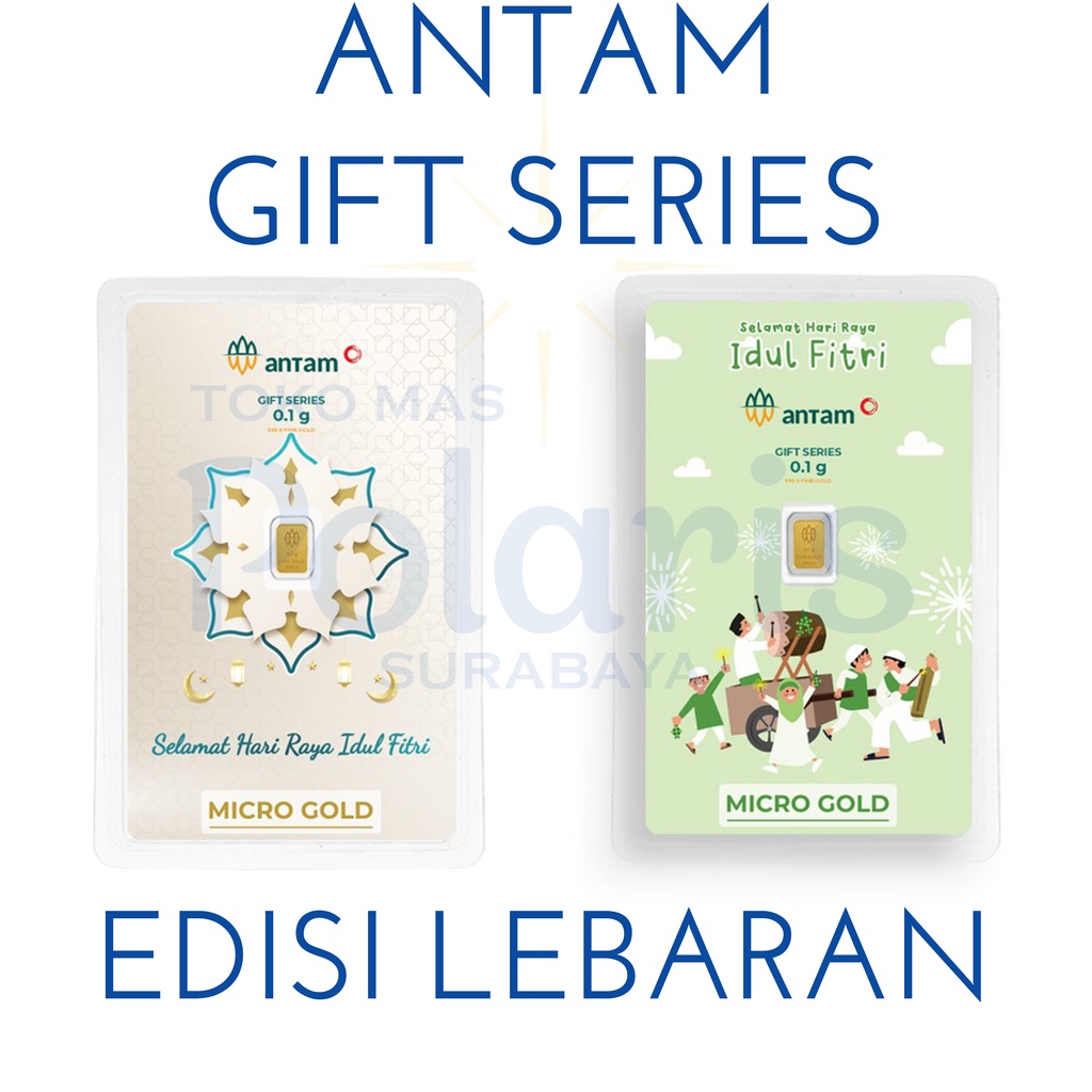 LOGAM MULIA ANTAM HARTADINATA ABADI 0.1 GRAM Gift series LM EMAS MINI MICRO GOLD MICROGOLD 24K UBS