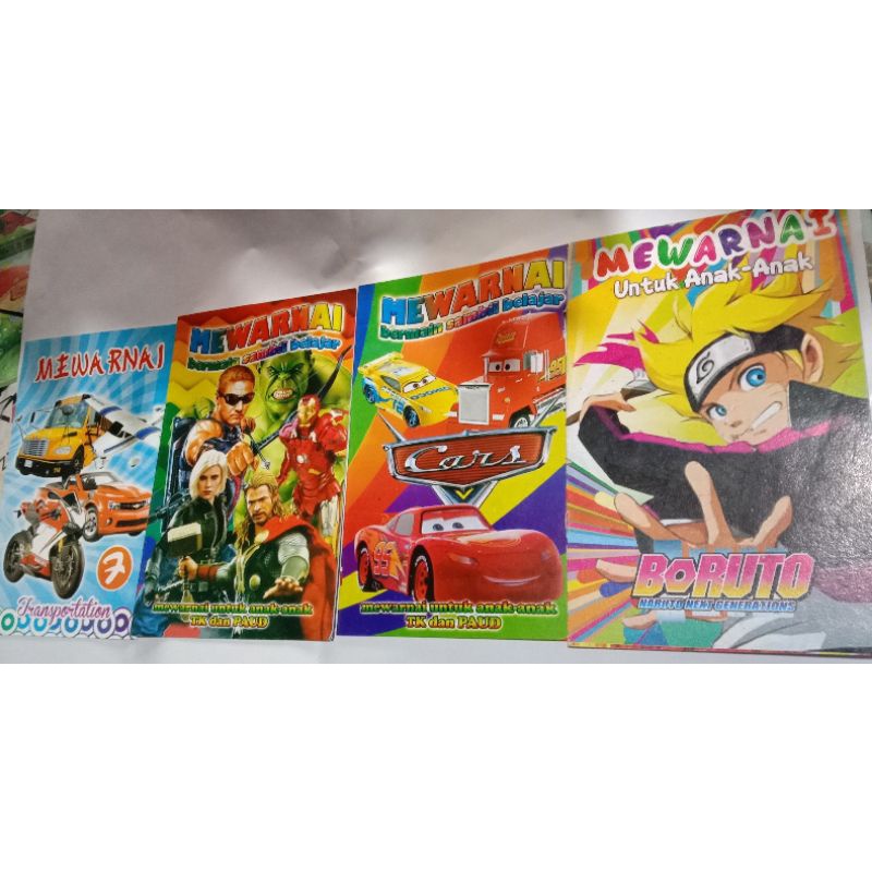 

Buku Mewarnai Kartun Super Murah