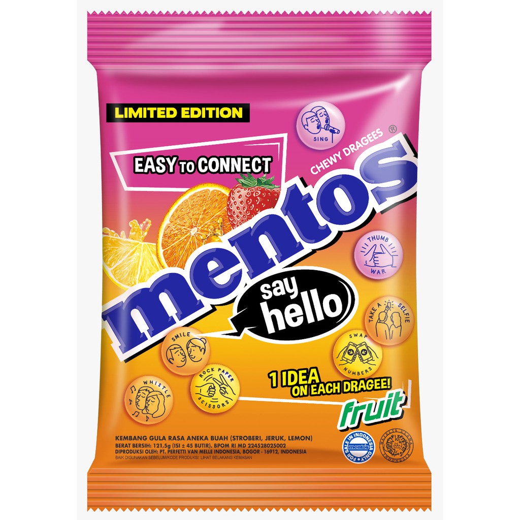 

Mentos Buah 40x50 Buah Ind