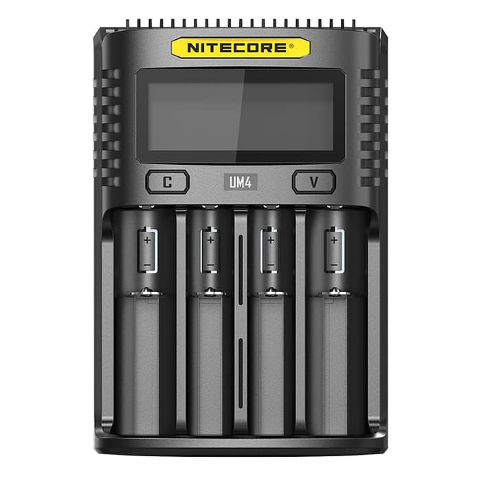 Nitecore Intelligent USB Charger Baterai 4 Slot Li-ion NiMH - UM4