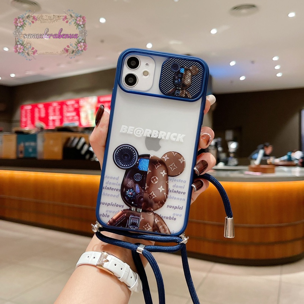 SS303 SOFTCASE SLINGCASE LANYARD VIVO Y12 Y12I Y15 Y17 Y15S Y01 Y20 Y20S Y12S Y30 Y50 Y30I Y51 Y91 Y93 Y95 Y91C Y1S SB3428