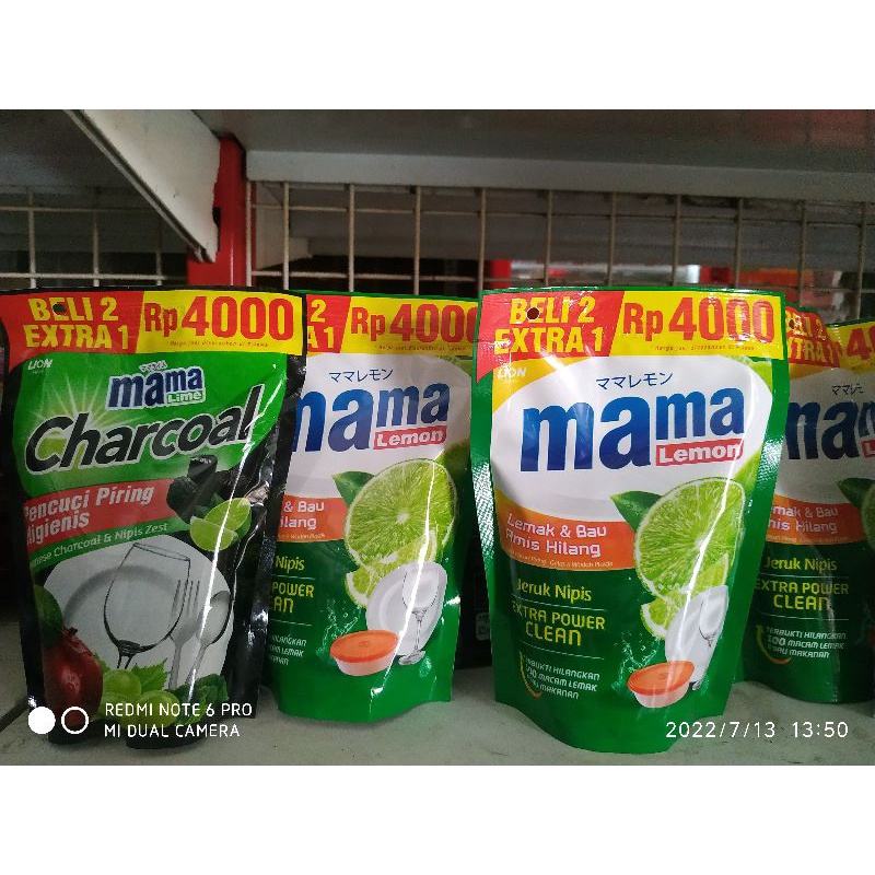 Mama Lemon 230ml 4000 (beli 2gratis 1)