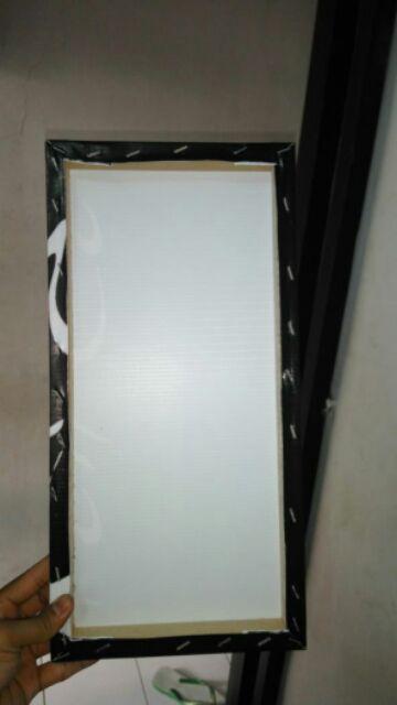 Wall Art Kaligrafi / Hiasan Dinding Minimalis Islamic Wood Black I-18