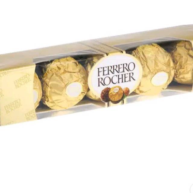 

#promo#murah#Ferrero Rocher Chocolate T-5 60gr Coklat bentuk bulat