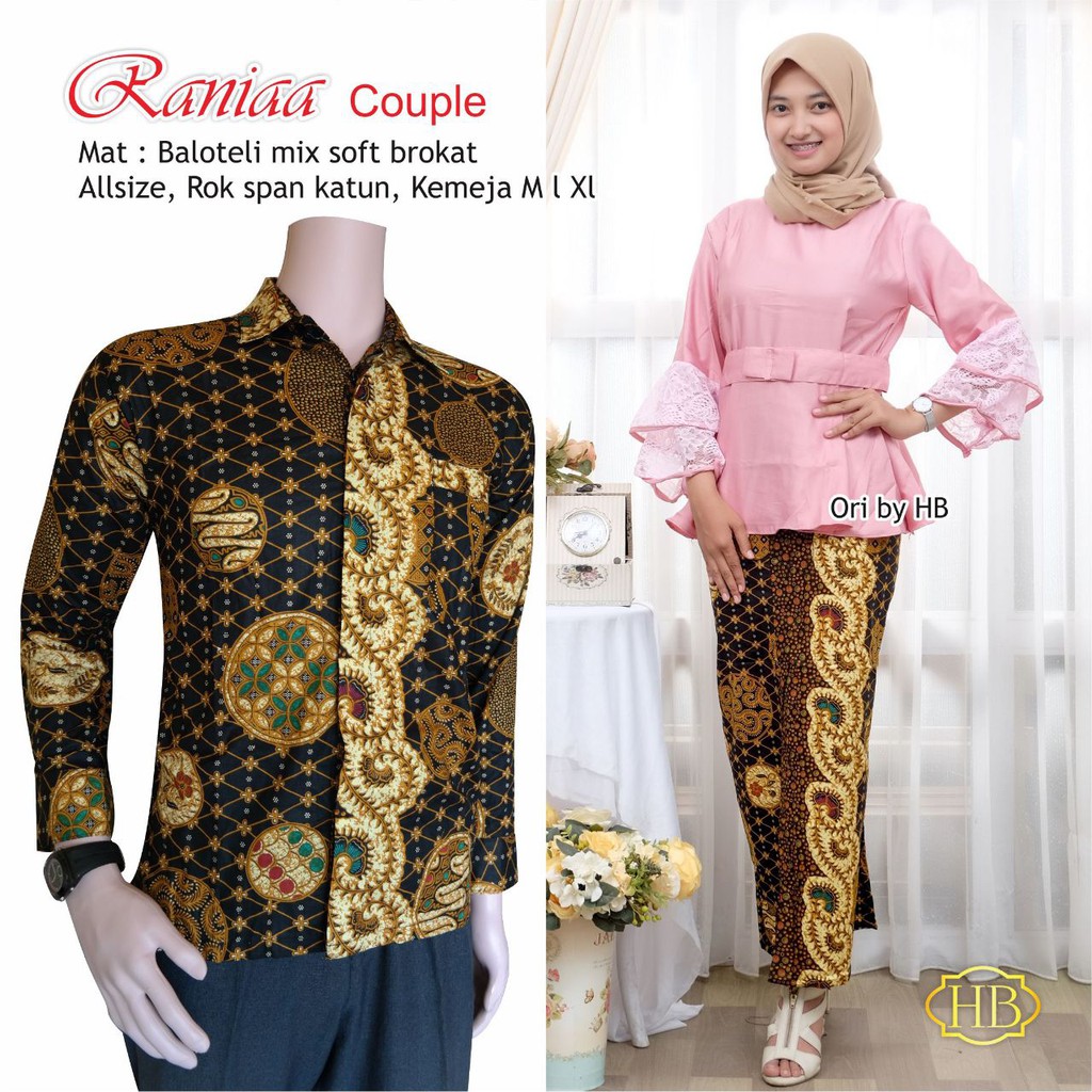 GROSIR BATIK RANIA COUPLE