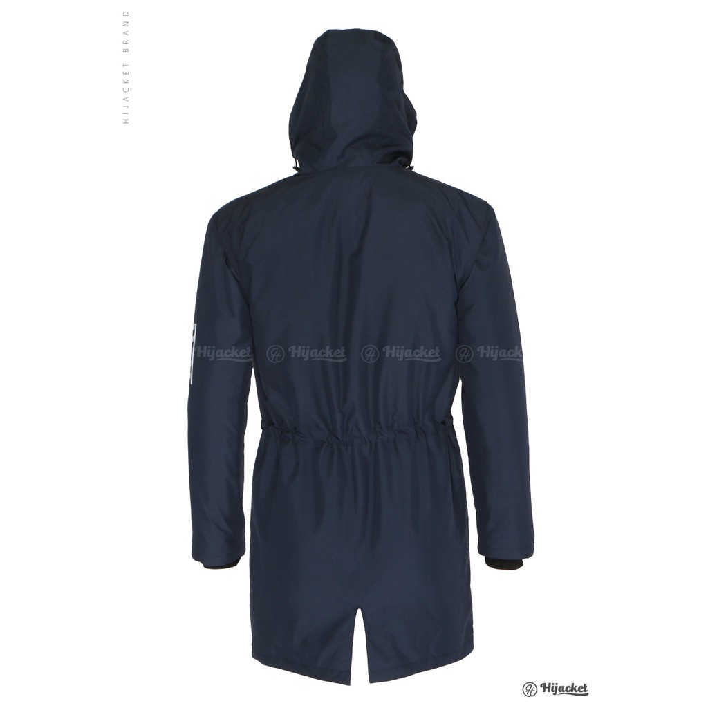Jaket Parka Anti Air Bahan Parachute Polyfiber 100% Tidak Mudah Melar By Hijacket Montix Navy-2