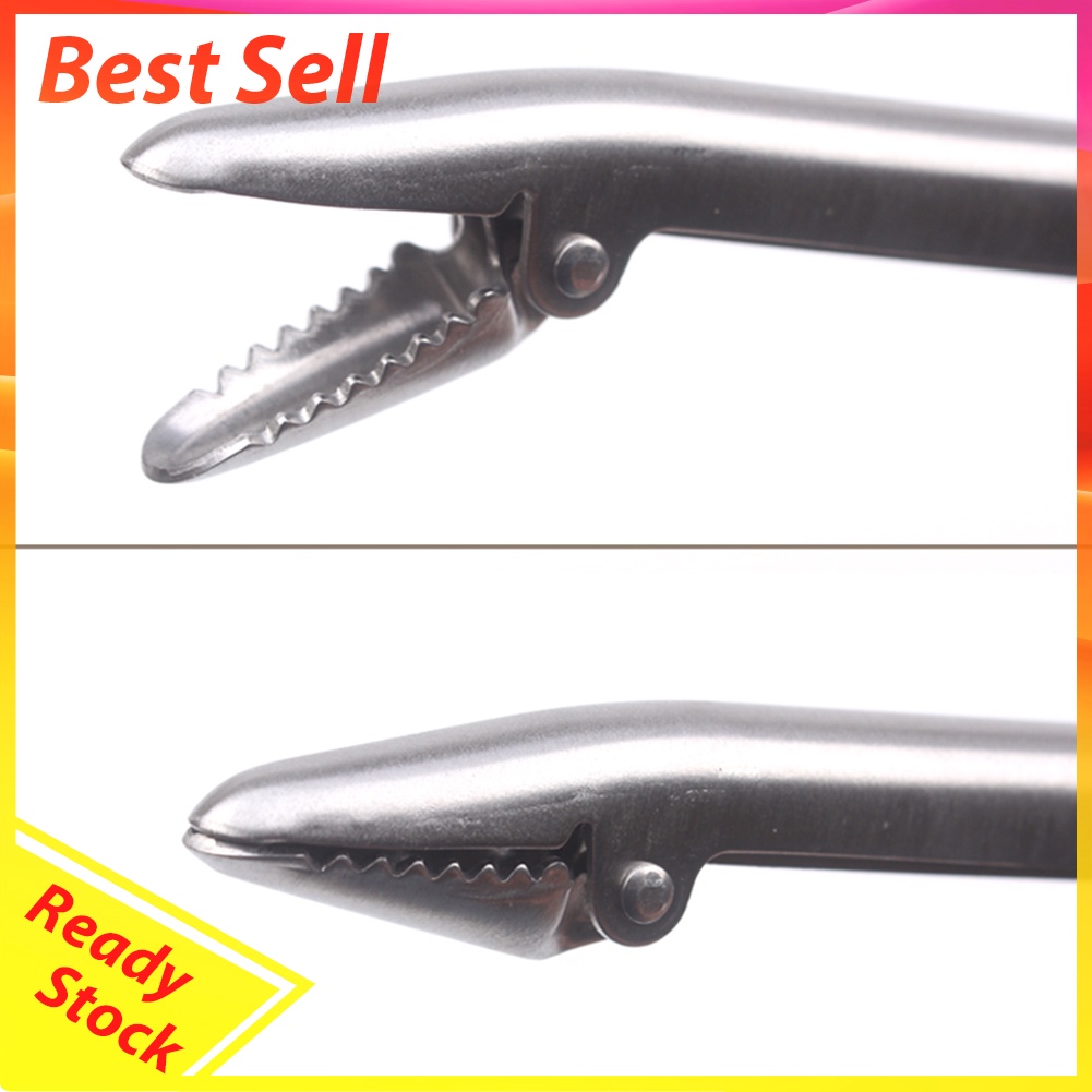 Stainless Steel Fishing Hook Remover Extractor Unhooking Device Clamp Clip