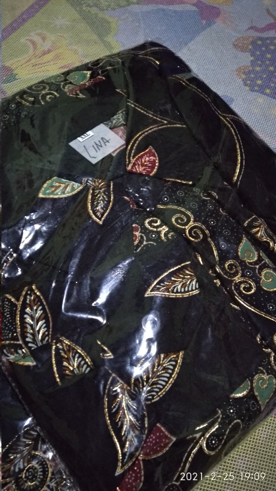 Kemeja Batik Panjang /hem Batik Pria /kemeja Kantor /hem Batik /batik Lengan Panjang