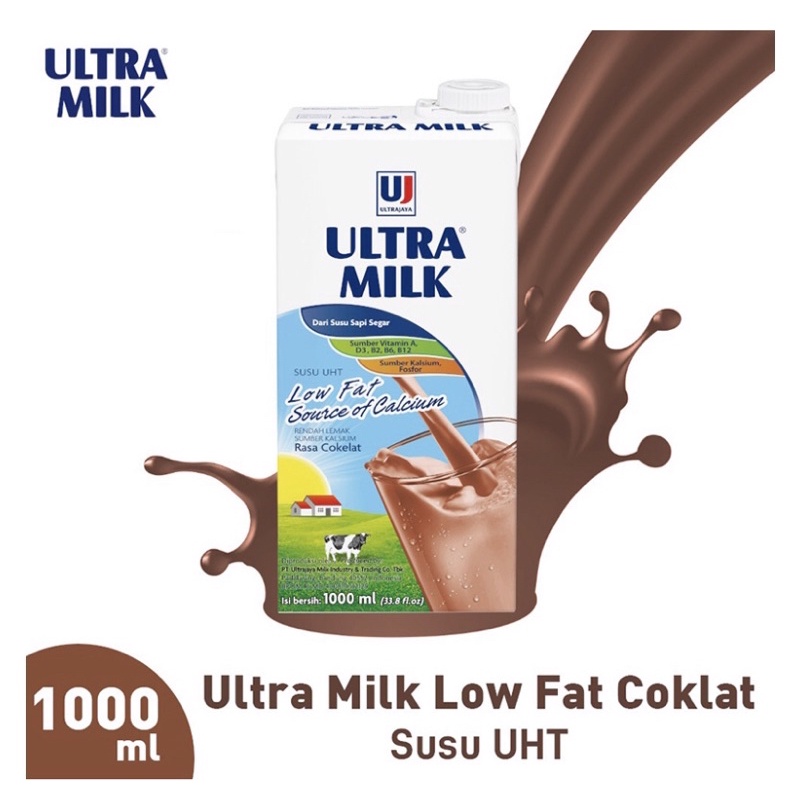 

Ultra Milk Low Fat Choco 1 Liter