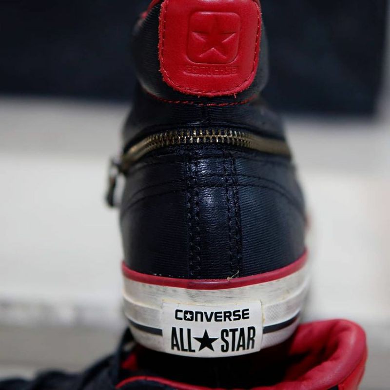 John Varvatos x Converse Chuck Taylor Hi Zip Black