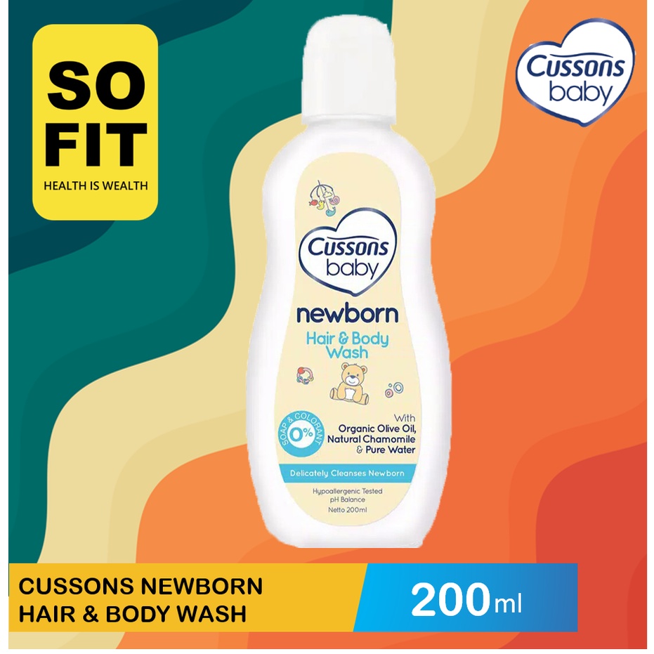 CUSSONS NEW BORN Baby Care / Newborn / Baby Lotion / Hair &amp; Body Wash 2in1 / Newborn Wipes / Newborn Pack  Gift Set / Bbay Cream