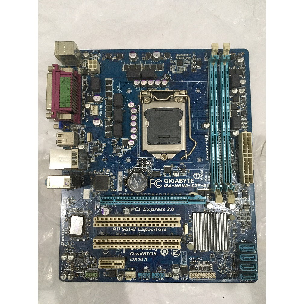 MOBO/MOTHERBOARD GIGABYTE H61 SOCKET 1155 DDR3