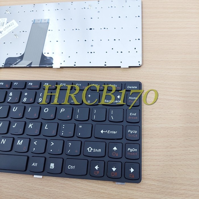 KEYBOARD Lenovo LAPTOP B480 B485 G480 G485 V480 V485 HITAM -HRCB