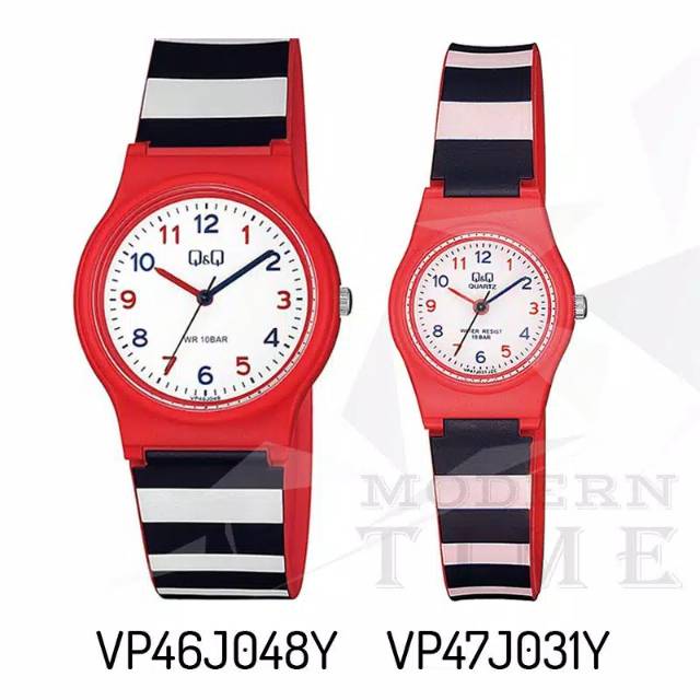 QQ Original Couple VP46J - 47J Jam Tangan - Karet