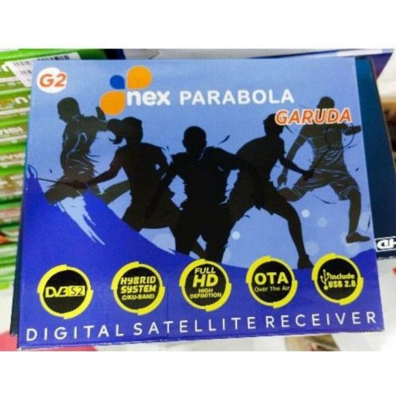 Nex Parabola Merah (Ready Stock)