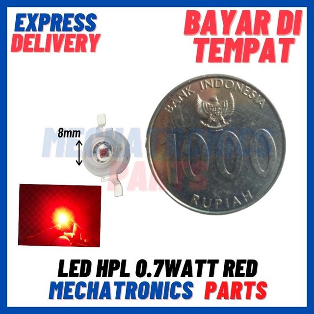 [DSP-9352] LED HPL 0.7WATT RED