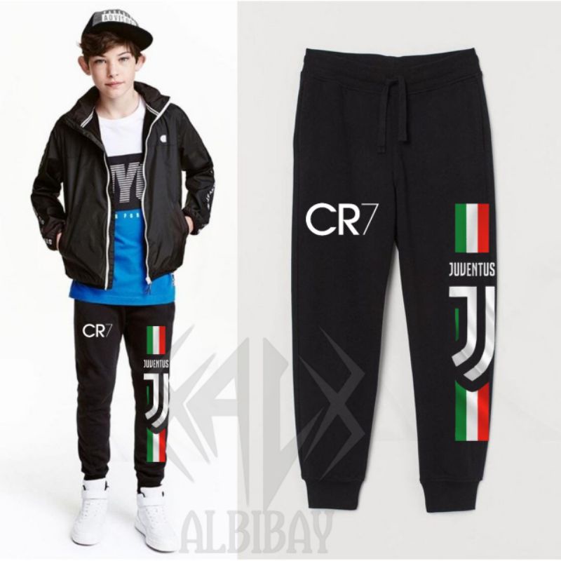 celana jogger anak JUPENTUS/CRISTIAN RONALDO