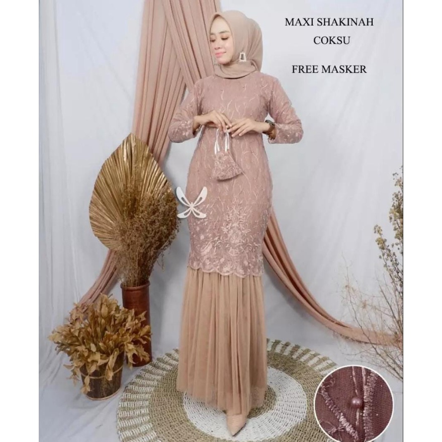 O2 fashion / Maxi Shakinah Duyung / bisa cod