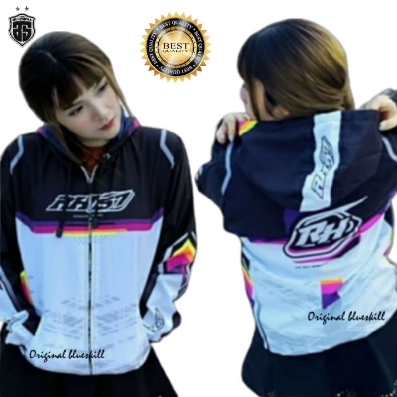 Jaket Recing Hell Lotto / jaket racing printing / jaket racing balap bahan lotto printing