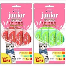 JUNIOR Snack Cream Liquid 60Gr | (Isi 4 Stick) Setara meo creamy/bio creamy