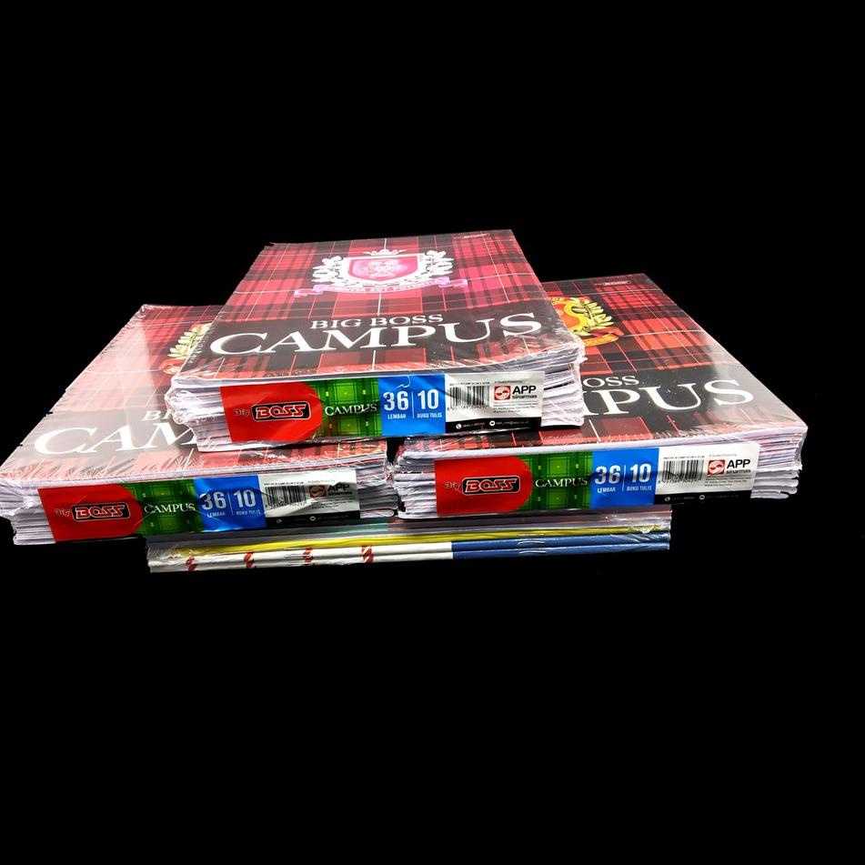 

<CuP ☼> Buku Tulis BIG BOSS 36 Campus / Boxy Murah_terbaru