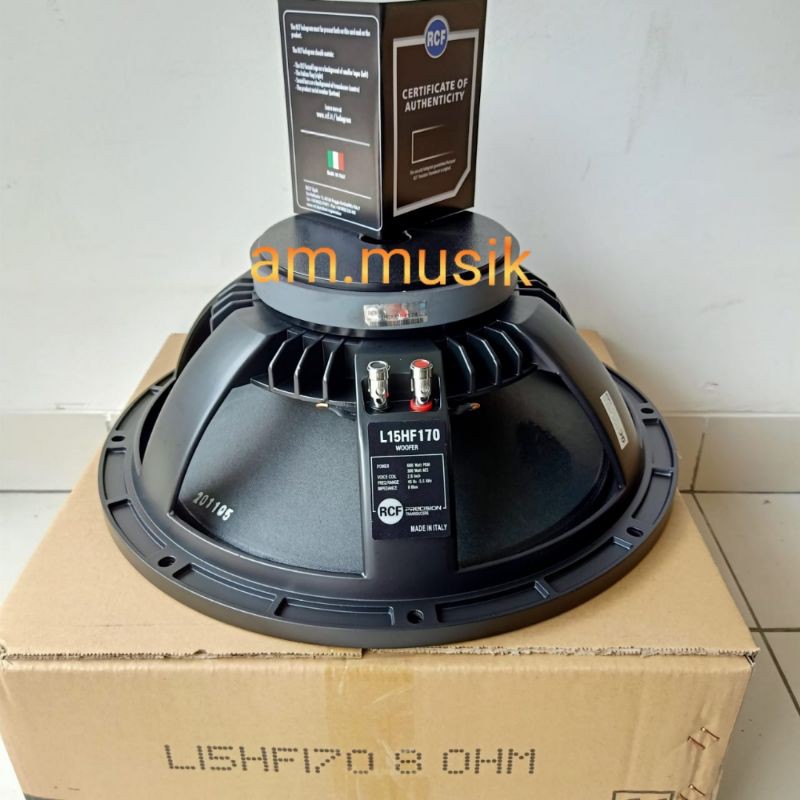 SPEAKER COMPONENT RCF L15HF170 KOMPONEN SPEKER SALON 15 INCH 15HF170